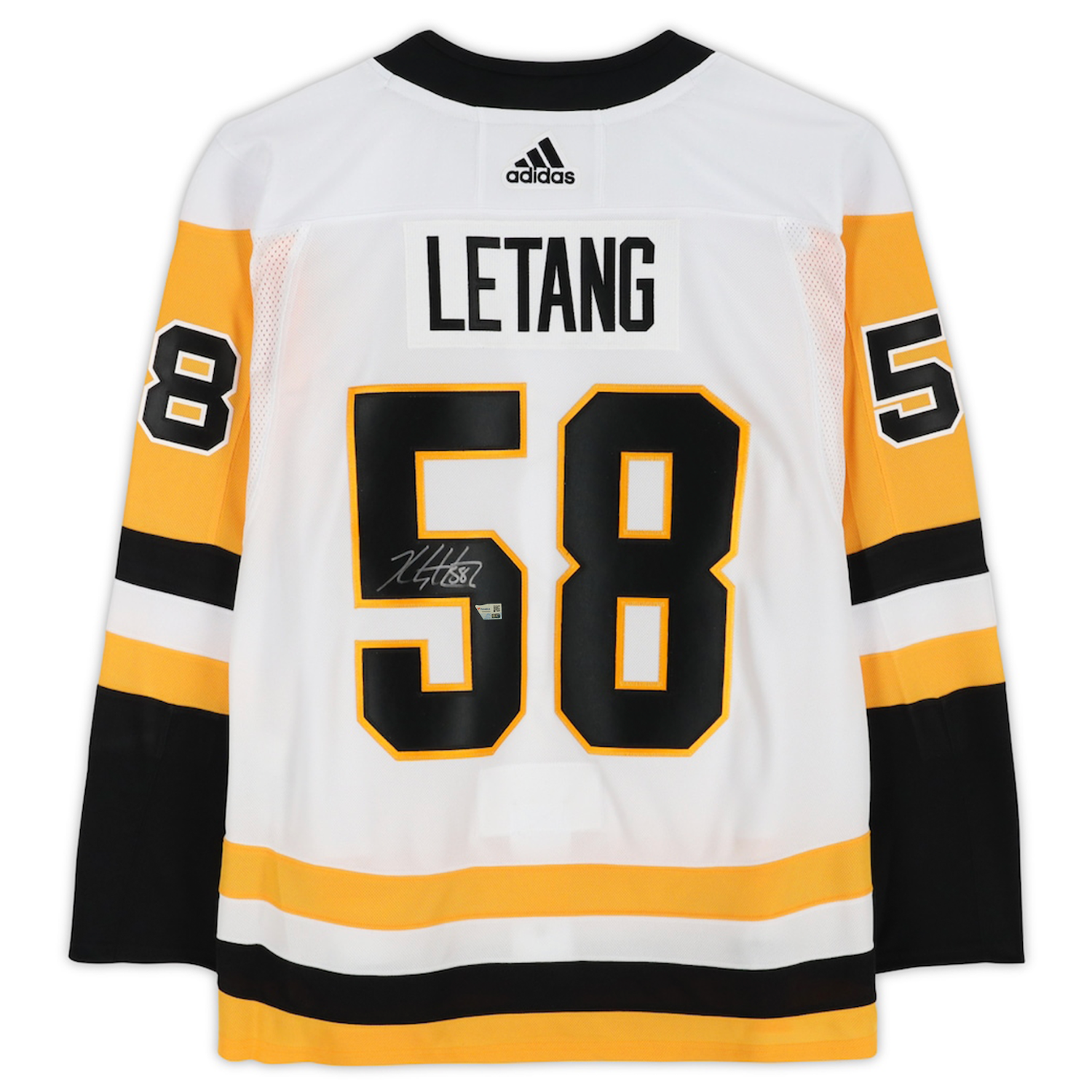 Kris Letang Autographed Pittsburgh Penguins Adidas Authentic Jersey Fanatics