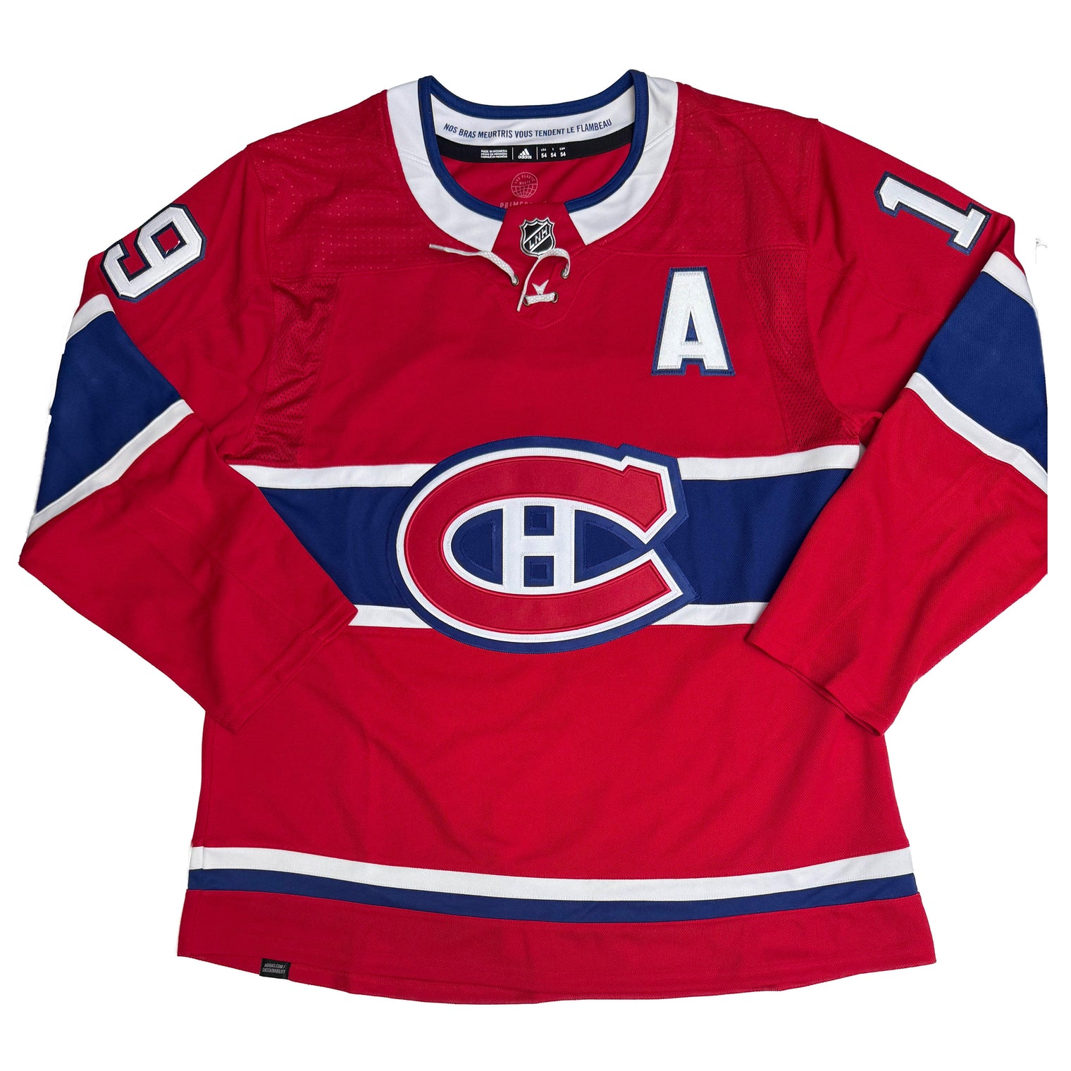 Larry Robinson Autographed Montreal Canadiens Authentic Red Jersey Fanatics