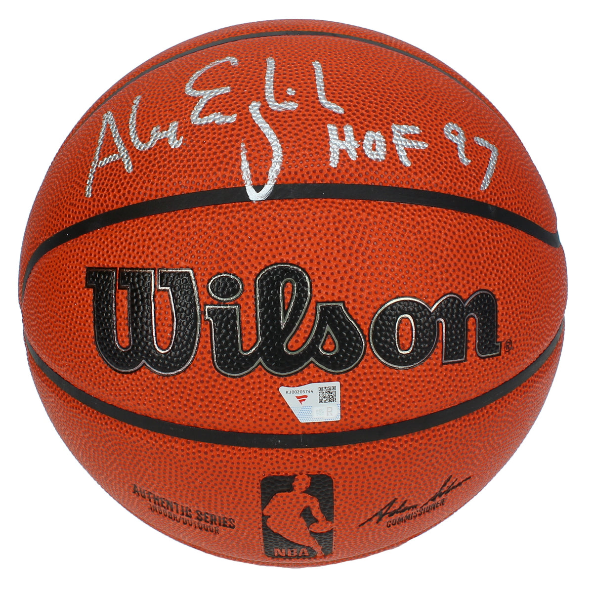 Alex English Autographed/Inscribed "HOF 97" Denver Nuggets Basketball Fanatics