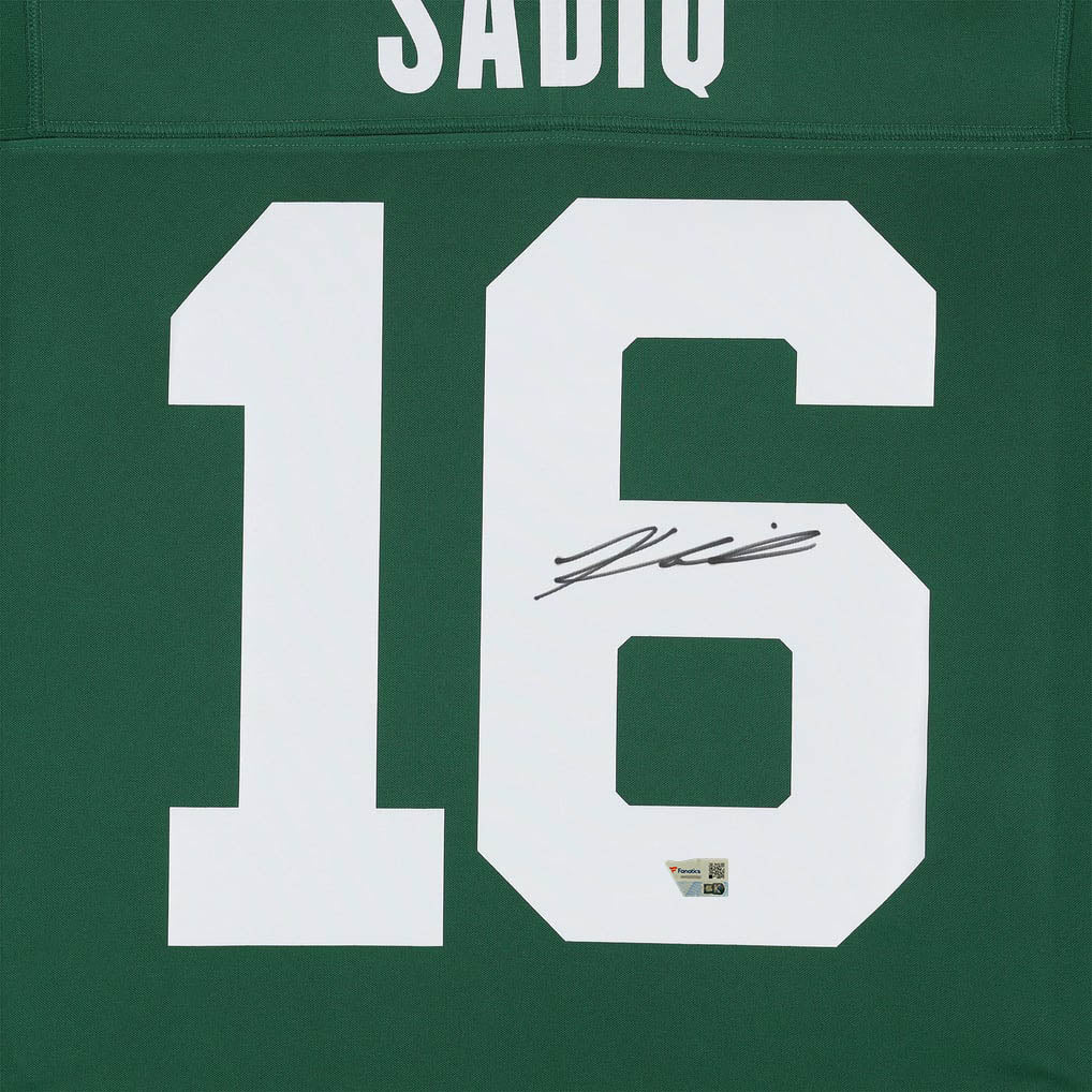 Kenyon Sadiq Autographed New York Jets Green Nike Vapor Fuse Limited Jersey Fanatics