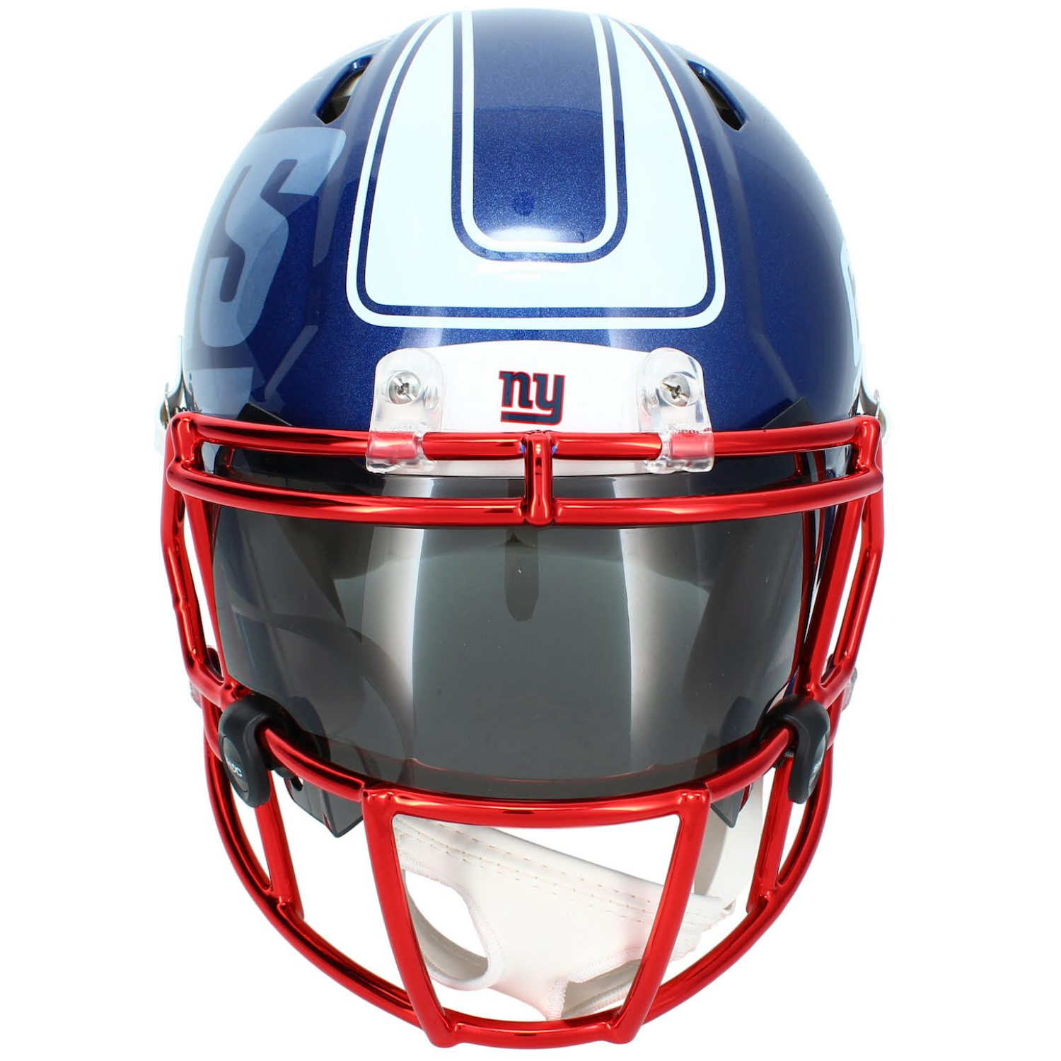 Abdul Carter Autographed New York Giants Custom Artist Painted Authentic Speed Helmet Fanatics LE 1/1