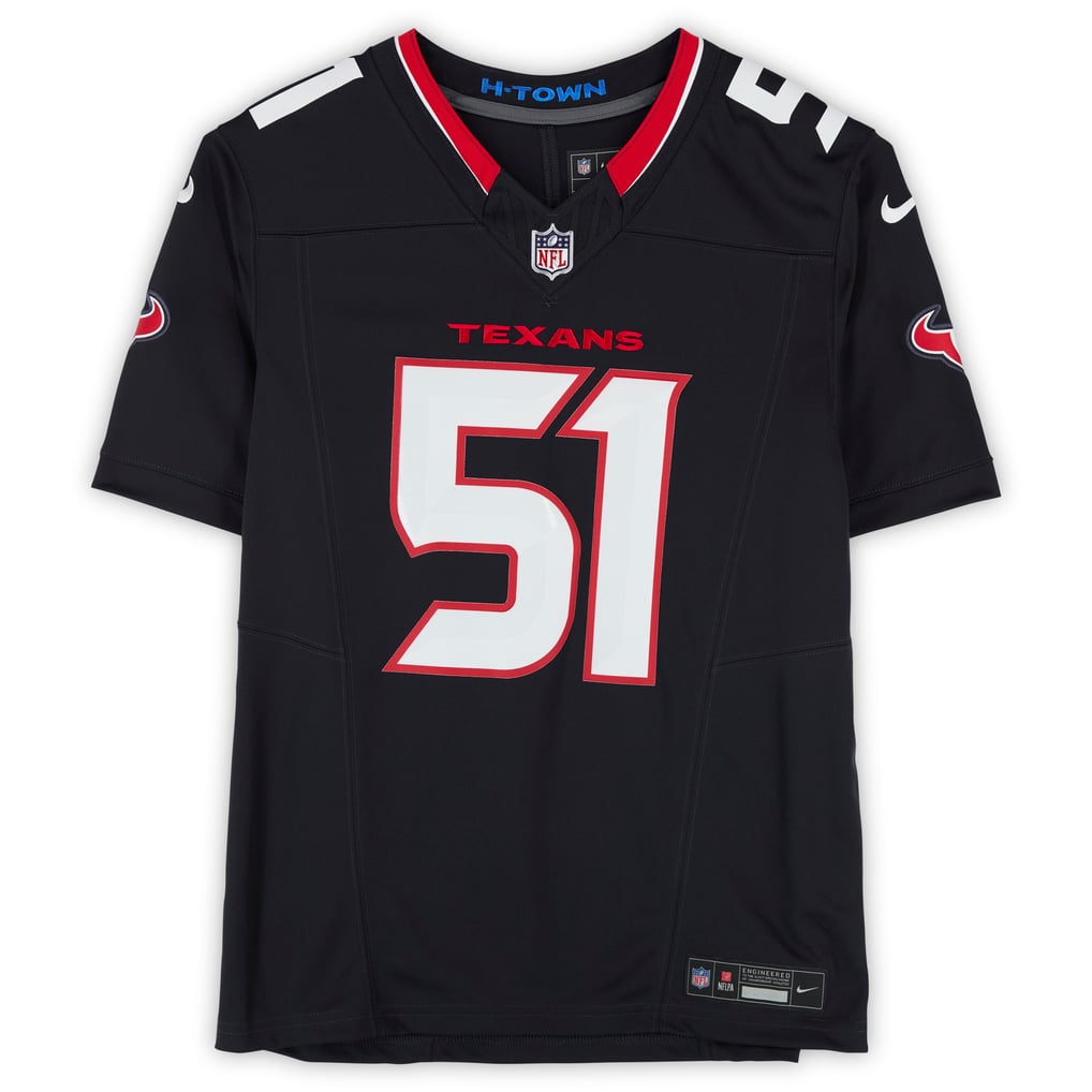 Will Anderson Jr. Autographed Houston Texans Navy Nike Vapor F.U.S.E. Limited Jersey Fanatics