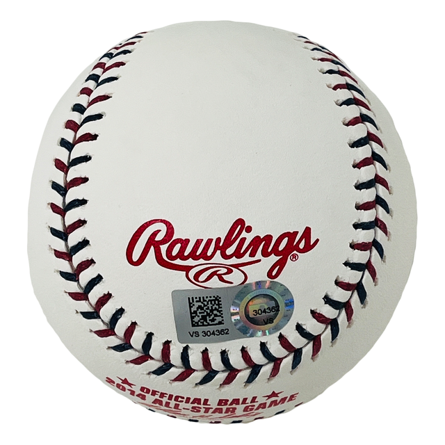 Mike Trout Autographed "1st ASG MVP" 2014 Official All Star Baseball MLB