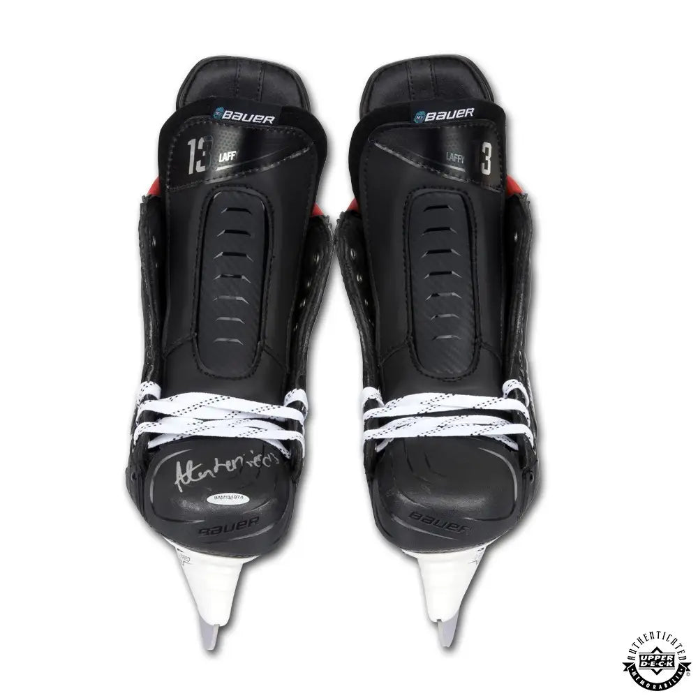ALEXIS LAFRENIERE Autographed New York Rangers Bauer Vapor 2x Pro Skates UDA