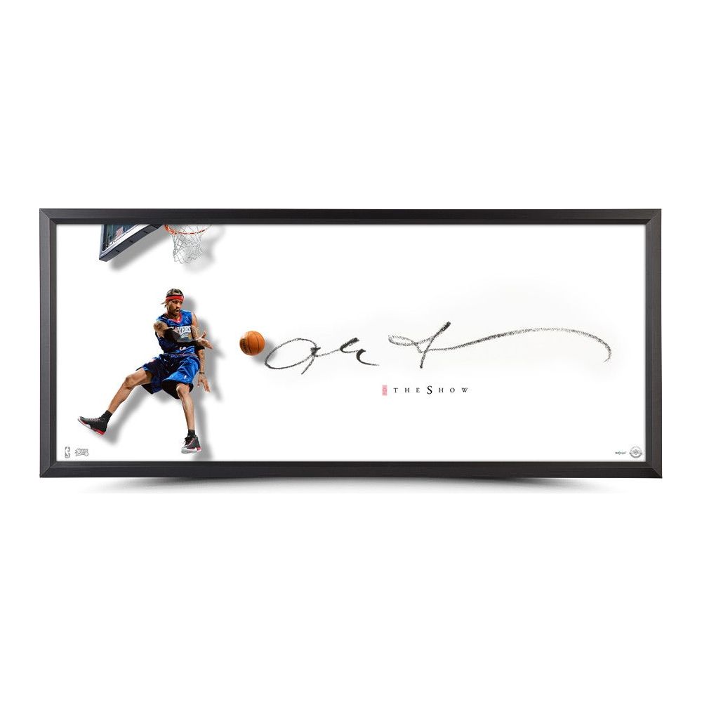 ALLEN IVERSON Autographed The Show “The Dish” UDA