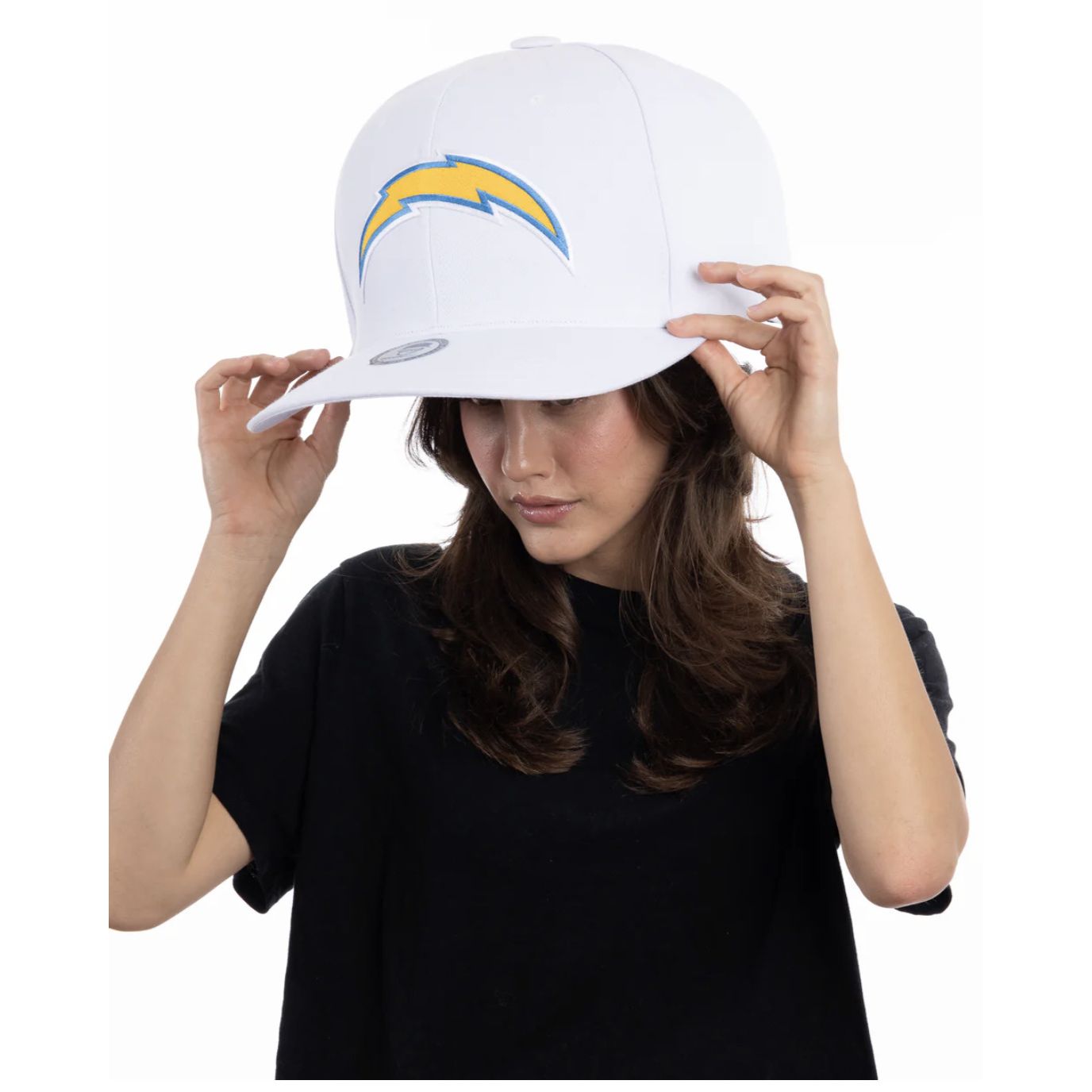 OVERSIZED SUPER FAN HAT in Yellow Los Angeles Chargers (Fun Gift / Great for autographs)