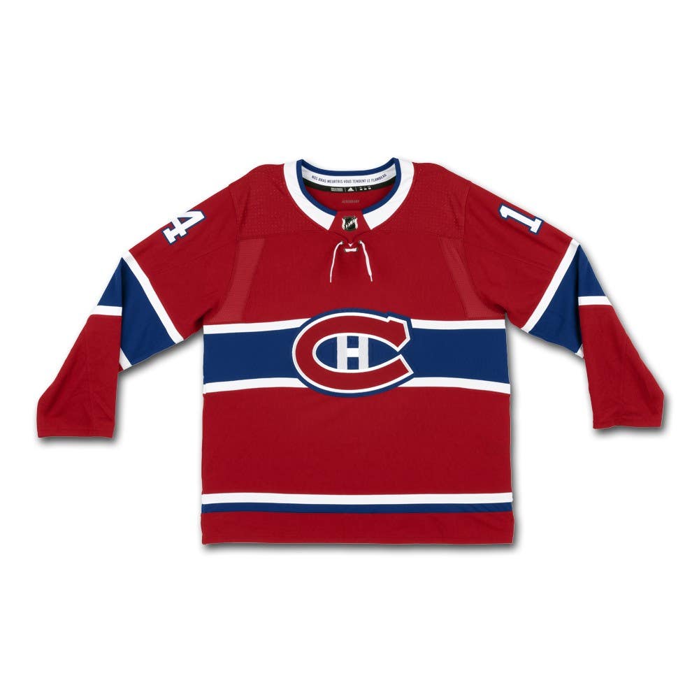 NICK SUZUKI Autographed & Inscribed Red Montreal Canadiens Jersey UDA