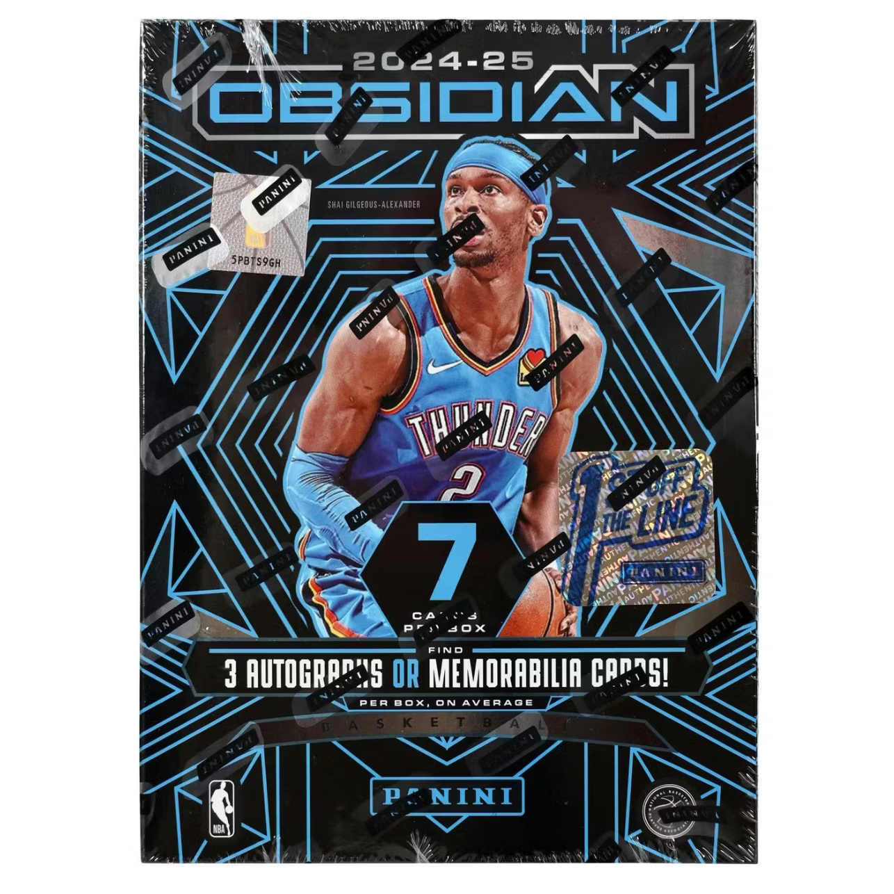 2024-25 PANINI OBSIDIAN NBA BASKETBALL FOTL HOBBY BOX SEALED CASE (12 BOXES)
