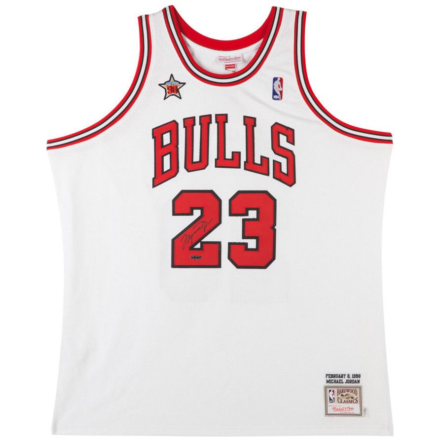 MICHAEL JORDAN Autographed Chicago Bulls 1998 NBA All Star Authentic Jersey UDA