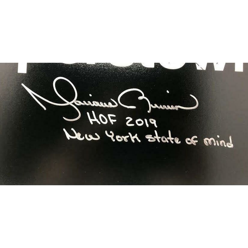 MARIANO RIVERA New York Yankees Autographed / Inscribed "HOF 2019" & "New York State of Mind" 'Bronx to Cooperstown' 10" x 20" Photograph STEINER Limited Edition 1 of 42