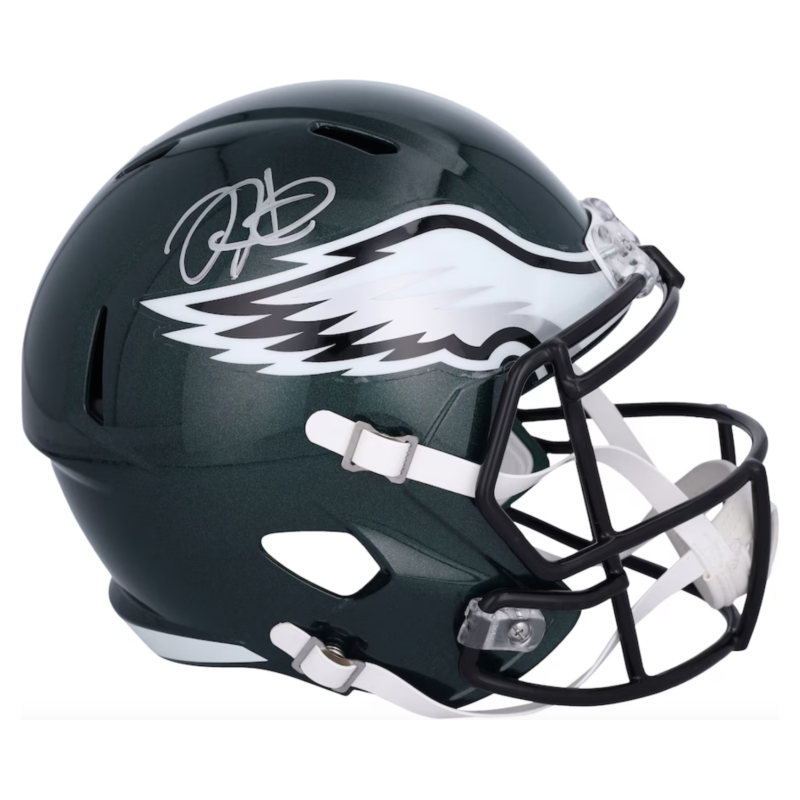 Jalen Hurts Autographed Philadelphia Eagles Full Size Speed Helmet Fanatics