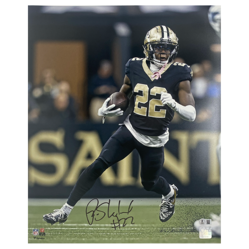 Rashid Shaheed Autographed New Orleans Saints "Running" 16" x 20" Photo Beckett