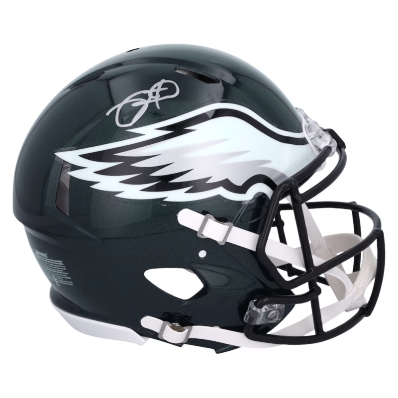 Jalen Hurts Autographed Philadelphia Eagles Authentic Speed Helmet Fanatics
