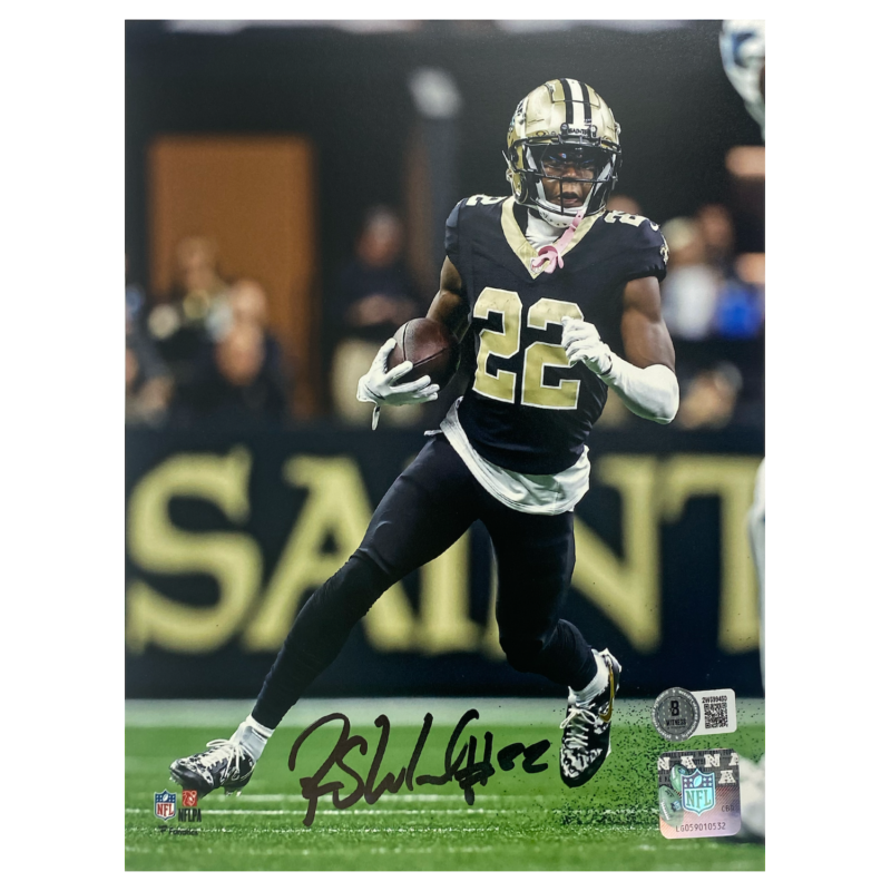 Rashid Shaheed Autographed New Orleans Saints "Running" 8" x 10" Photo Beckett