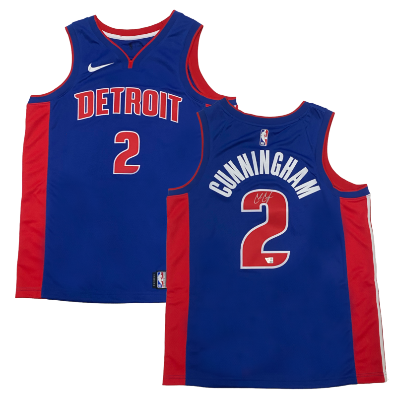 Cade Cunningham Autographed Detroit Pistons Nike Icon Edition Swingman Jersey Fanatics