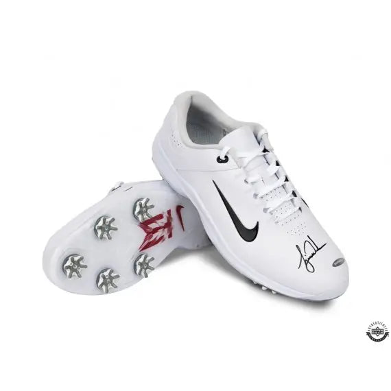 TIGER WOODS Autographed Nike Air Zoom Tiger Woods ’20 Golf Shoes UDA