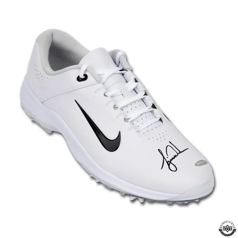 TIGER WOODS Autographed Nike Air Zoom Tiger Woods ’20 Golf Shoes UDA