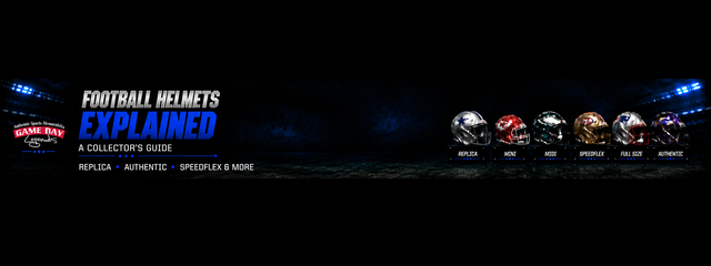 So Many Football Helmet Styles: From Mini to Replica, Authentic, SpeedFlex and more- What’s the Difference?