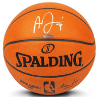 ANTHONY DAVIS Autographed Los Angeles Lakers Authentic Spalding Basketball UDA