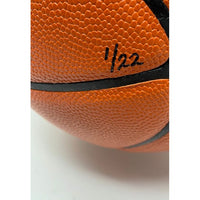 DEANDRE AYTON Phoenix Suns Autographed 2018 NBA #1 Pick Basketball GDL LE 1/22