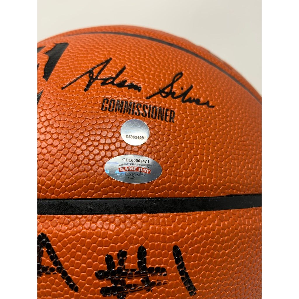 DEANDRE AYTON Phoenix Suns Autographed 2018 NBA #1 Pick Basketball GDL LE 1/22