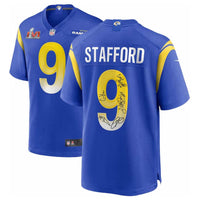 LOS ANGELES Super Bowl LVI Champions Autographed Los Angeles Rams Nike Game Jersey with "SB LVI MVP" Inscription FANATICS