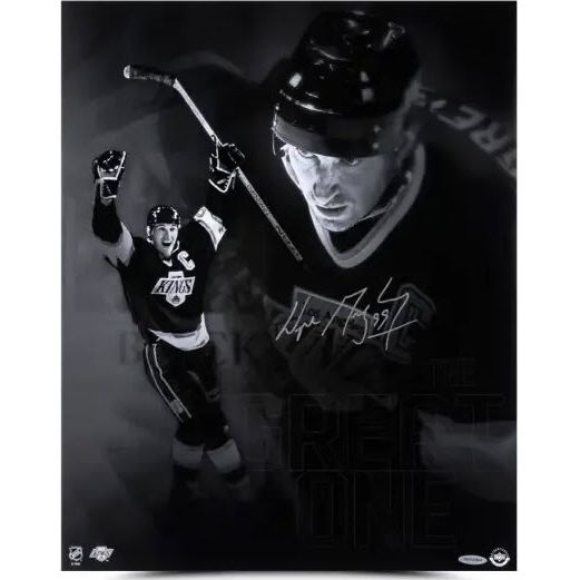 WAYNE GRETZKY Autographed Los Angeles Kings “Kings Greatness” 16x20  Photo UDA