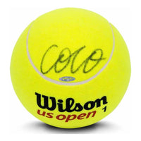 COCO GAUFF Autographed Wilson U.S. Open Jumbo 9” Tennis Ball UDA