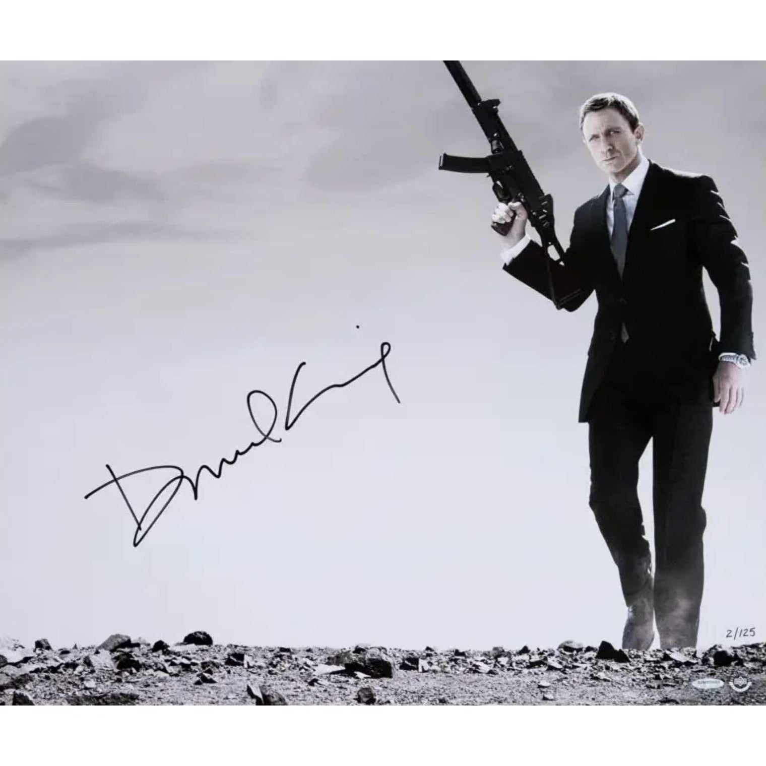 DANIEL CRAIG Autographed “Quantum Of Solace V1” 24x20 photo UDA