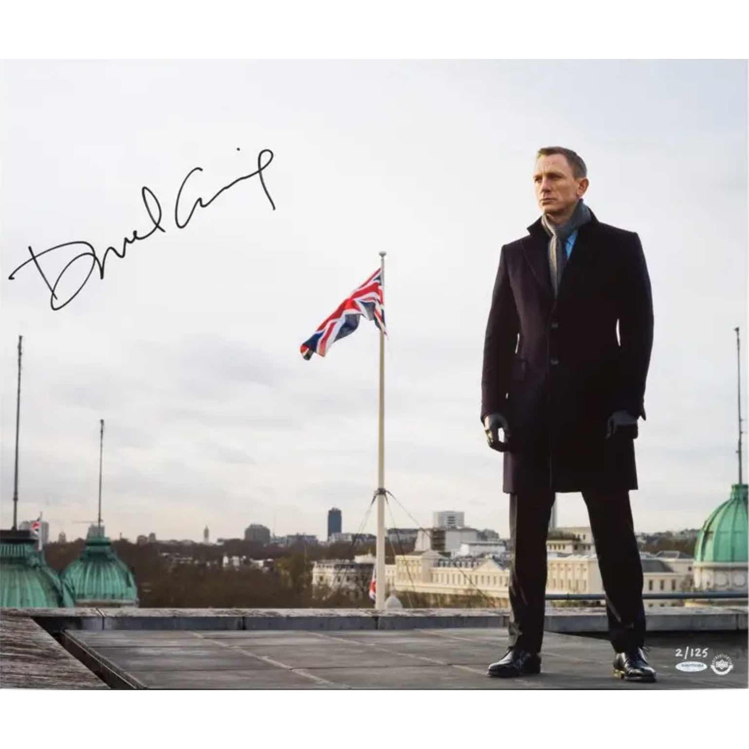DANIEL CRAIG Autographed “Skyfall V2” 24x20 photo UDA