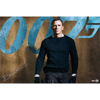 DANIEL CRAIG Autographed “No Time To Die V1” 30x20 photo UDA