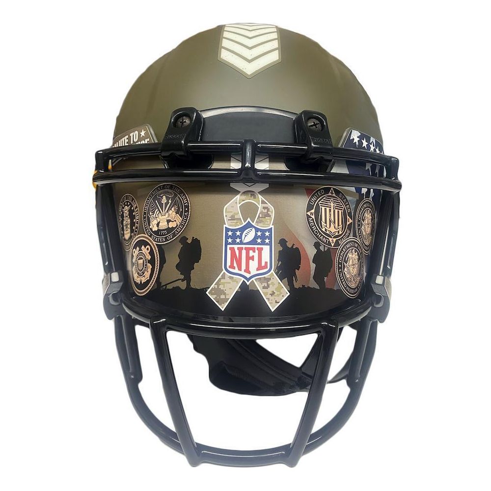 Joe Burrow Autographed Bengals STS Military Seal Speed Authentic Helmet Fanatics