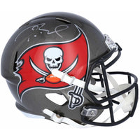 TOM BRADY Autographed Tampa Bay Buccaneers Authentic Speed Helmet FANATICS