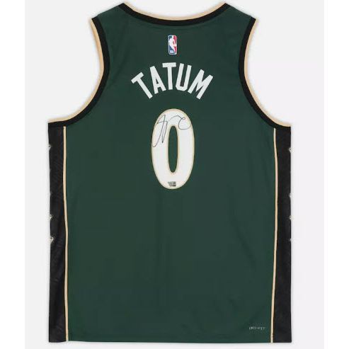 Jayson Tatum Autographed Boston Celtics 2022-23 Swingman City Edition Jersey Fanatics