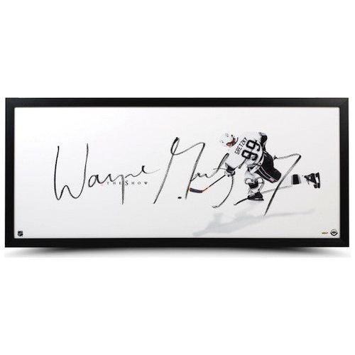 Wayne Gretzky Signed Los Angeles Kings "The Show" Framed Lithograph UDA