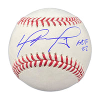 DAVID ORTIZ Boston Red Sox Autographed Baseball with "HOF 22" Inscription FANATICS