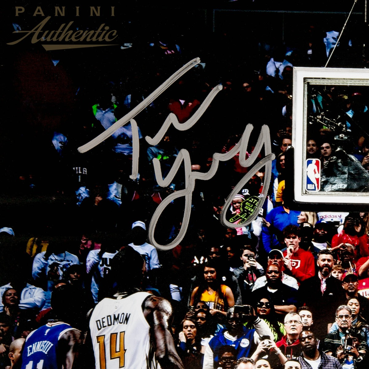 TRAE YOUNG Autographed Atlanta Hawks "Game Winner" 16" x 20" Photo PANINI LE 111