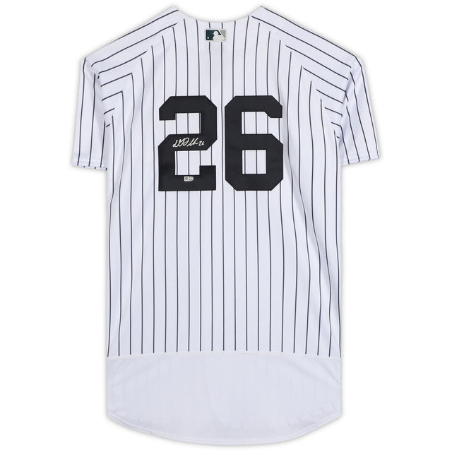 DJ LEMAHIEU Autographed New York Yankees Authentic Nike Pinstripe Jersey FANATICS