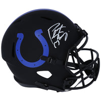 PEYTON MANNING Autographed Indianapolis Colts Eclipse Full Size Helmet FANATICS