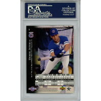 DEREK JETER Autographed New York Yankees 1995 Minor League RC #1 UD Card PSA/DNA