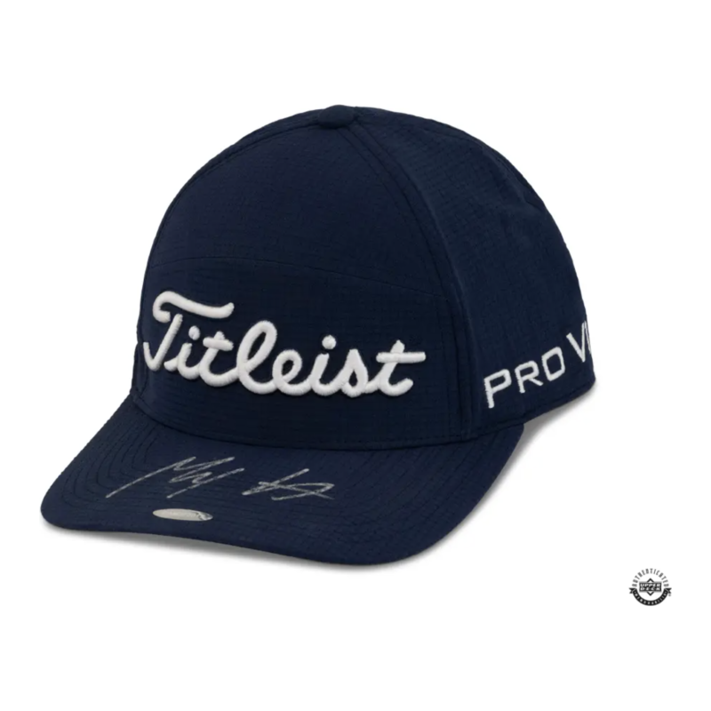 Max Homa Autographed PGA Titleist Blue Hat UDA