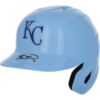 Bobby Witt Jr. Autographed Kansas City Royals Alternate Chrome Batting Helmet Fanatics