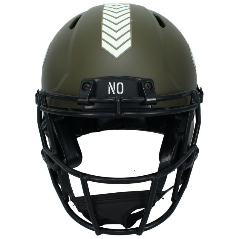 Rashid Shaheed Autographed New Orleans Saints 2022 STS Authentic Speed Helmet Beckett