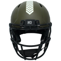 Rashid Shaheed Autographed New Orleans Saints 2022 STS Authentic Speed Helmet Beckett