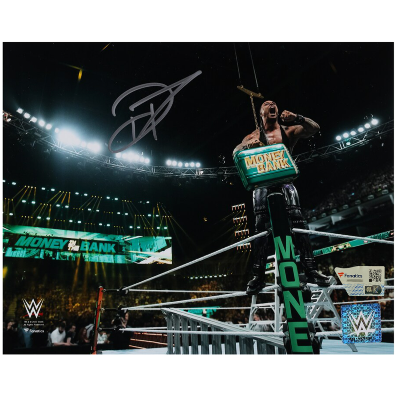 Damian Priest Autographed WWE Money In The Bank 8" x 10" Photo Fanatics