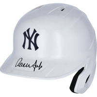 Aaron Judge Autographed New York Yankees Chrome Batting Helmet Fanatics