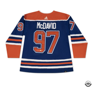 Connor McDavid Autographed & Insc. "900 Points 1/2/24" Blue Edmonton Oilers Jersey UDA