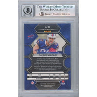 Dalton Kincaid Autographed 2023 Panini Mosaic RC Card #305 Bills BAS 10