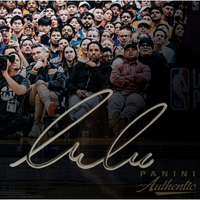 Luka Doncic Autographed Lakers "Familiar Foe" 16" x 20" Photo LE 177 Panini