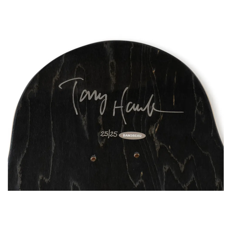 Tony Hawk Autographed Birdhouse Skull 2 Shape Skateboard Deck UDA LE 25